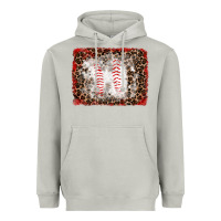 Moon Dust baseball leopard background Heavyweight Hoodie - RanaPortraitStore