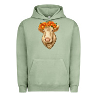 Charolais Cow Urban Hoodie | Teevron