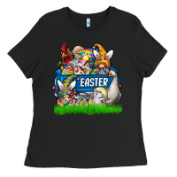 Black easter Ladies Tee - CowhideDigitalArt
