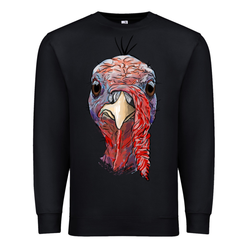 Gobble Face Premium Sweatshirt by RanaPortraitStore | Teevron