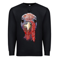 Black gobble face Premium Sweatshirt - RanaPortraitStore