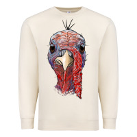 Sandshell gobble face Premium Sweatshirt - RanaPortraitStore