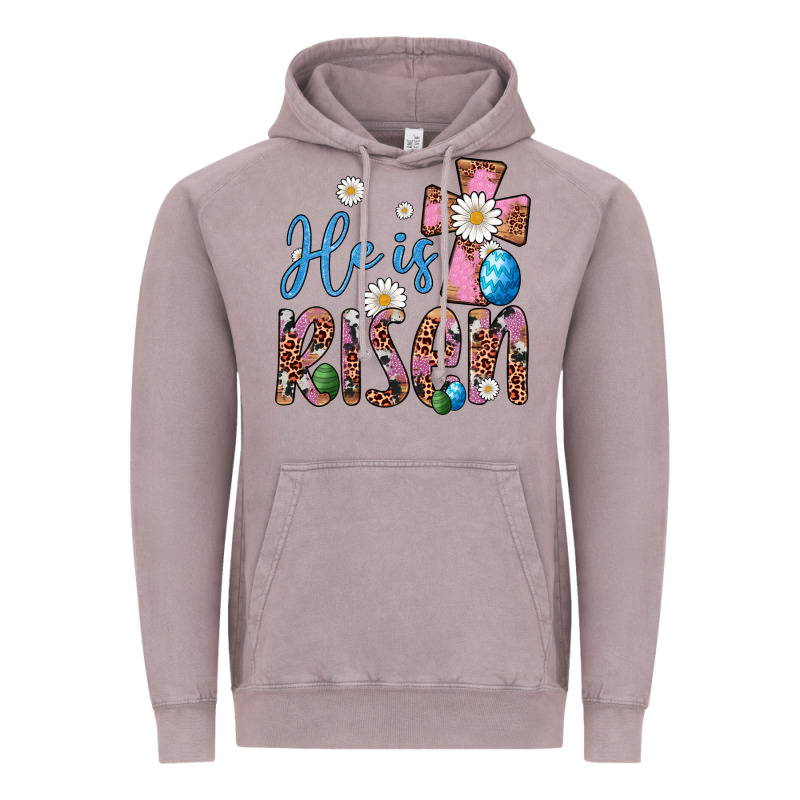 He Is Risen Cross Vintage Hoodie by Artiststas | Teevron