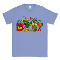 Colony Blue Mexico Coffee Cups With Cactus Sombrero And Maraca Classic Tee - FaDigitalArtStudio