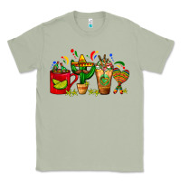 Matcha Mexico Coffee Cups With Cactus Sombrero And Maraca Classic Tee - FaDigitalArtStudio