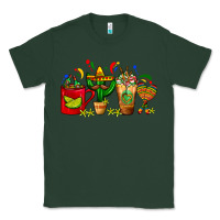 Sports Green Mexico Coffee Cups With Cactus Sombrero And Maraca Classic Tee - FaDigitalArtStudio