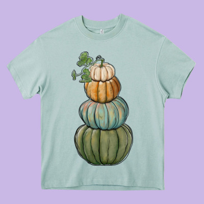 Pumpkins Heavy Core Tee Designed By Ranaportraitstore