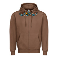 Chestnut granny cowhide sunflower Zipper Hoodie - Jasminsmagicworld