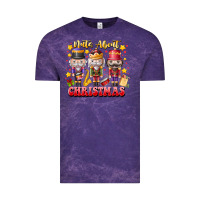 Cloud Purple Nuts About Christmas Vintage Tee - CowhideDigitalArt
