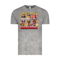 Cloud Rock Nuts About Christmas Vintage Tee - CowhideDigitalArt