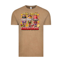 Vintage Coffee Nuts About Christmas Vintage Tee - CowhideDigitalArt