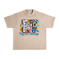 French Oak pt therapy Urban Heavy Tee - CowhideDigitalArt