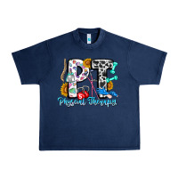 Navy pt therapy Urban Heavy Tee - CowhideDigitalArt