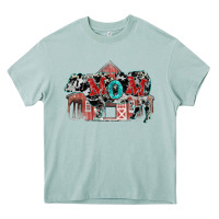 Arona Mom cow Mother's Day Heavy Core Tee - FaDigitalArtStudio