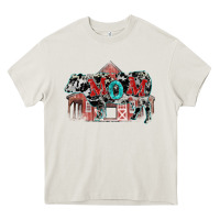 Cream Mom cow Mother's Day Heavy Core Tee - FaDigitalArtStudio