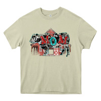Mom Cow Mother's Day Heavy Core Tee | Teevron