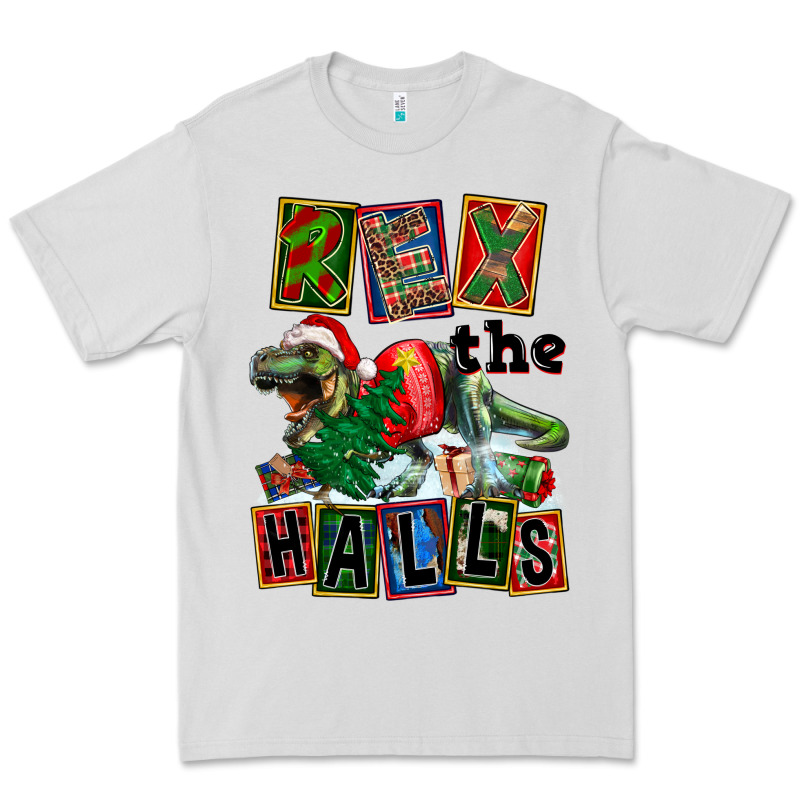 Rex The Halls Premium Tee by FaDigitalArtStudio | Teevron