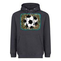 Smoke glitter football leopard Heavyweight Hoodie - RanaPortraitStore