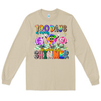 Mushroom 100 Days Of Making The Whole Class Shimmer Long Sleeve Tee - CowhideDigitalArt