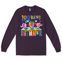 Plum 100 Days Of Making The Whole Class Shimmer Long Sleeve Tee - CowhideDigitalArt