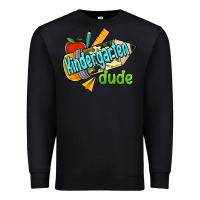 Black kindergarten grade dude Premium Sweatshirt - RanaPortraitStore