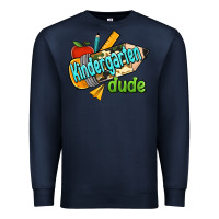 Navy kindergarten grade dude Premium Sweatshirt - RanaPortraitStore