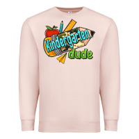 Pale Pink kindergarten grade dude Premium Sweatshirt - RanaPortraitStore