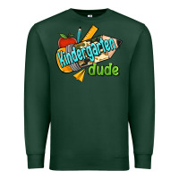 Sports Green kindergarten grade dude Premium Sweatshirt - RanaPortraitStore
