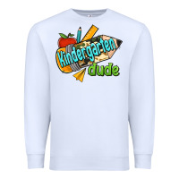 White kindergarten grade dude Premium Sweatshirt - RanaPortraitStore