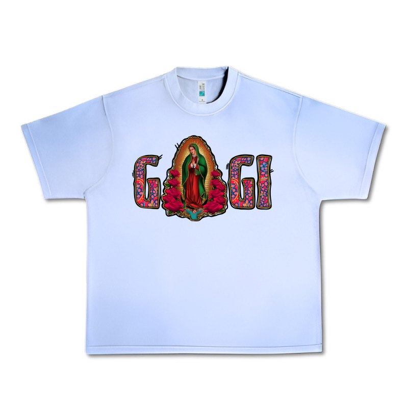 Gigi Lady Of Guadalupe Urban Heavy Tee by Jasminsmagicworld | Teevron