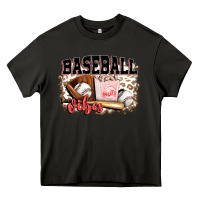 Asphalt baseball vibes Heavy Core Tee - FaDigitalArtStudio