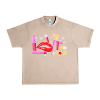 French Oak makeup artist t  shirt makeup artist love cosmetician fashion t  shirt Urban Heavy Tee - linhVisuals