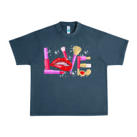 Midnight Navy makeup artist t  shirt makeup artist love cosmetician fashion t  shirt Urban Heavy Tee - linhVisuals
