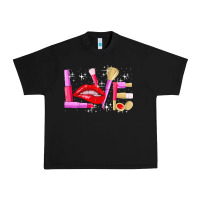Black makeup artist t  shirt makeup artist love cosmetician fashion t  shirt Urban Heavy Tee - linhVisuals