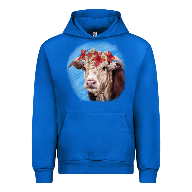 Hereford Bull Urban Hoodie by RanaPortraitStore | Teevron