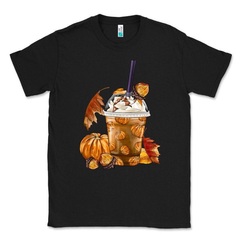Pumpkin Spice Coffee Classic Tee by FaDigitalArtStudio | Teevron