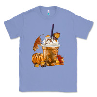 Colony Blue Pumpkin Spice Coffee Classic Tee - FaDigitalArtStudio
