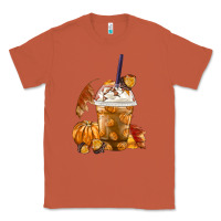 Copper Pumpkin Spice Coffee Classic Tee - FaDigitalArtStudio