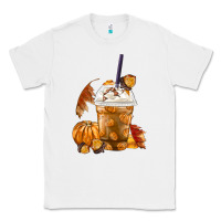 White Pumpkin Spice Coffee Classic Tee - FaDigitalArtStudio