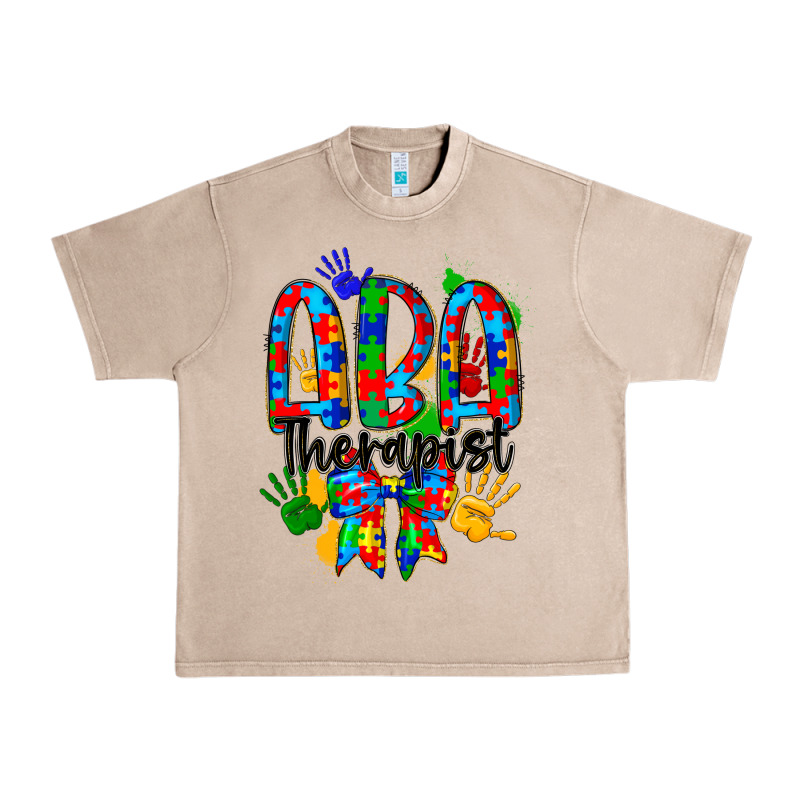 Aba Therapist Urban Heavy Tee by CowhideDigitalArt | Teevron