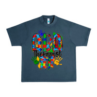 Midnight Navy aba therapist Urban Heavy Tee - CowhideDigitalArt