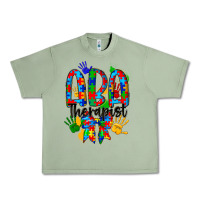 Oil Green aba therapist Urban Heavy Tee - CowhideDigitalArt