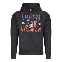 Vintage Black happy easter cross Vintage Hoodie - Artiststas