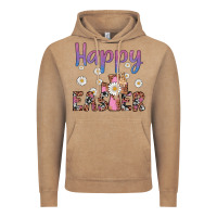 Vintage Coffee happy easter cross Vintage Hoodie - Artiststas