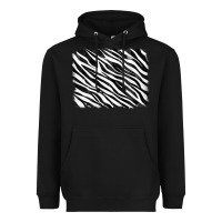 Black zebra background Heavyweight Hoodie - RanaPortraitStore