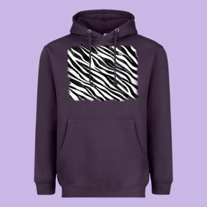Zebra Background Heavyweight Hoodie Designed By Ranaportraitstore