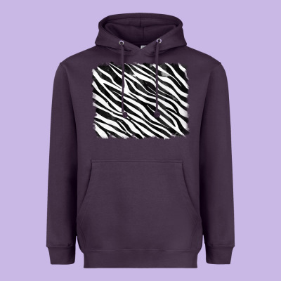 Zebra Background Heavyweight Hoodie Designed By Ranaportraitstore