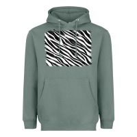 Sage zebra background Heavyweight Hoodie - RanaPortraitStore