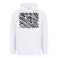 White zebra background Heavyweight Hoodie - RanaPortraitStore