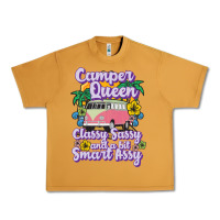 Peanut Butter camp camping camper queen classy sassy and a bit smart assycamper camp Urban Heavy Tee - linhVisuals